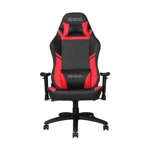 GAMING STOL - SPAWN GAMING CHAIR KNIGHT SERIES - črno rdeče barve