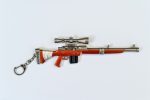 TOY RIFLE 1 COMIC ONLINE GAMES kovinski obesek za ključe
