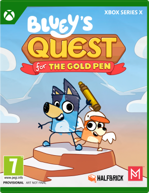Bluey's Quest For The Gold Pen (Xbox Series X)